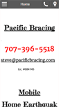 Mobile Screenshot of pacificbracing.com